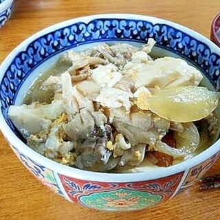 アラフィフ向け　豆腐卵丼